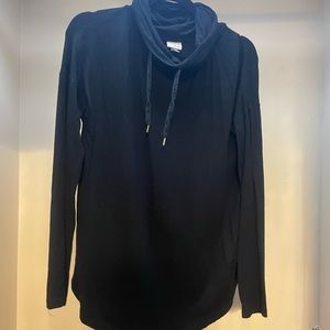 Comfy shirt with cowl neck